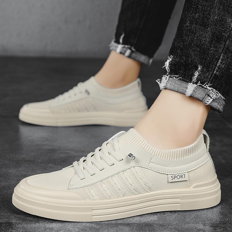 

New men s shoes summer one pedal leisure sports breathable versatile soft baseplate shoes niche mesh trend student shoes 39