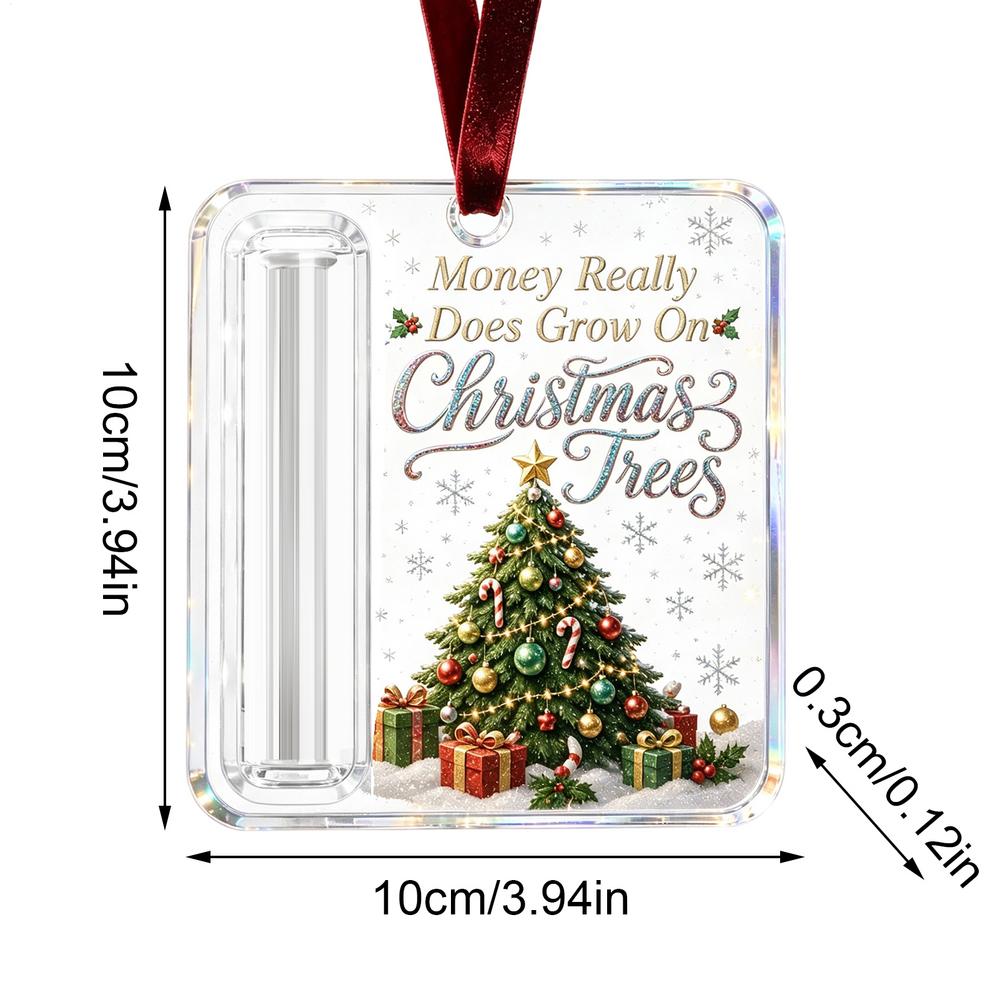 Christmas Cash Gift Money Clip Ornaments, Fun Christmas Money Card Pendants, Christmas Tree Hanging Decorations, Great Holiday