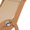 Cat Lounge Chair Portable House Sturdy Pet Cot Furniture Protector Scratching Board Rocking