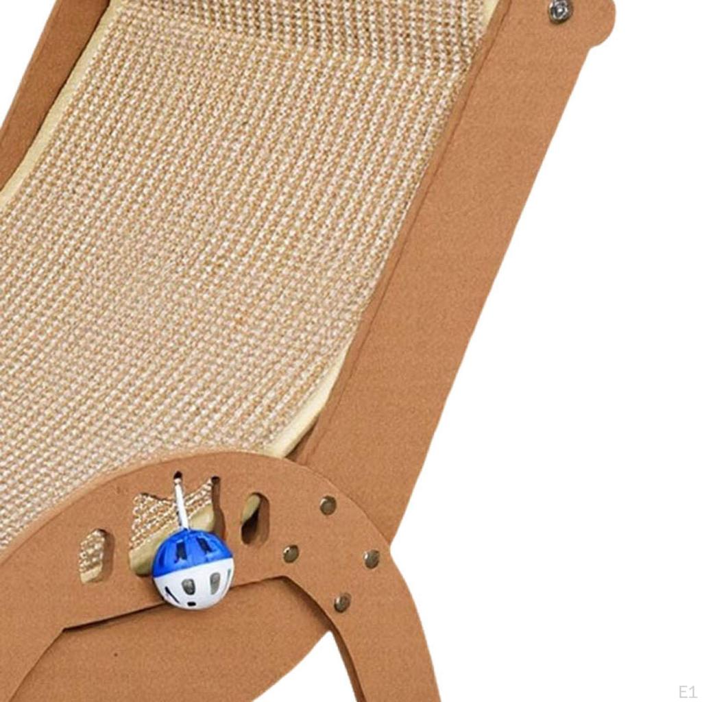 Cat Lounge Chair Portable House Sturdy Pet Cot Furniture Protector Scratching Board Rocking