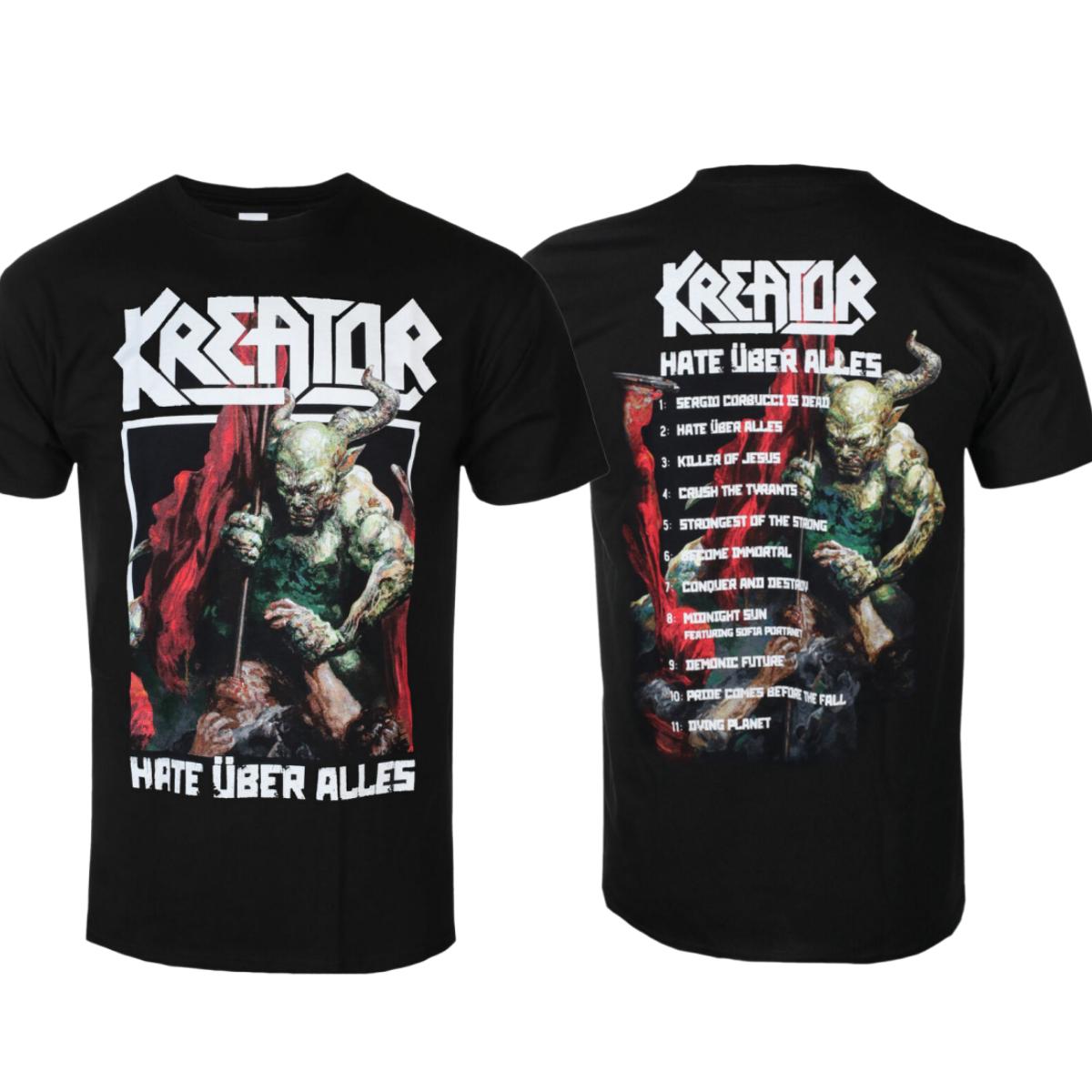 Kreator Killer Of Jesus Printed Tshirt Thrash Metal Band Style Daily Tshirt Suitable For Both Unisex And Unisex S