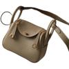 Lindi Tasche Mini erste Schicht Togo Rindsleder Einzel Schulter Tragbare Umhängetasche Damen Tasche Arzttasche Diagonale Span Tasche Elegant