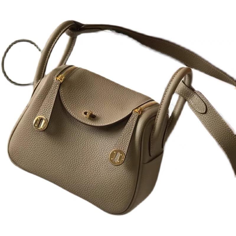 Lindi Tasche Mini erste Schicht Togo Rindsleder Einzel Schulter Tragbare Umhängetasche Damen Tasche Arzttasche Diagonale Span Tasche Elegant