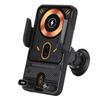 Car Phone Holder Wireless 15W Fast   Auto Sensing 90 Degrees  Rotation Vent Clip Phone Mount Black