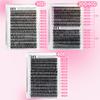 False Eyelashes False Eyelashes 30D40D False Eyelashes 240 Tufts False Eyelashes Book