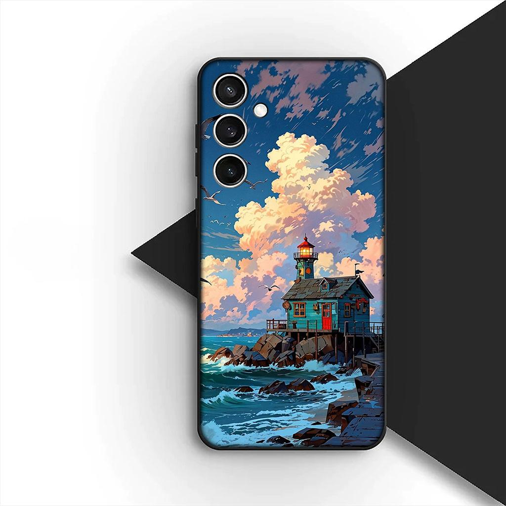 Universe Mountain Sea Sky Beach Travel for Xiaomi Redmi Note 13 A3 14 Pro Plus 9T 14C 13C 13X 9C NFC + Pro+ 5G 4G Phone Case