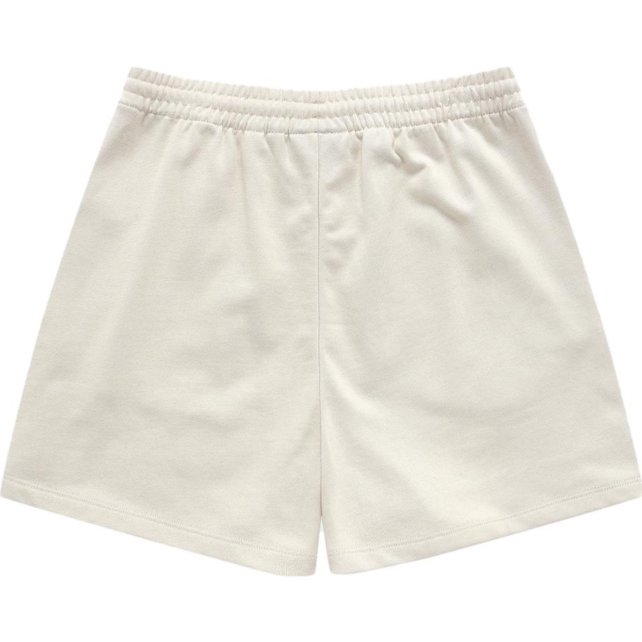 Fila Fusion Logo Print Loose Straight Leg Shorts Women Shorts Lactose T11W323611F-BG
