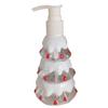 Hand Soap Dispenser 350ML Christmas Dispenser, Santa Claus Tree Penguin Shape Refillable Countertop Bottle, Plastic Empty Pump Bottle for Soap,