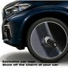 Car Tire Valve Stem Covers Tire Valve Caps Compatible with X5 Metal Material Car Exterior Accessories