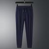 Spring and Autumn Men's Casual Sports Pants Thin Slim-fit Tie-Toe Straight Sweatpants