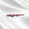 BBDM3 3D Metal GT Grille Badge Front Emblem Rear Trunk Body Sticker For KIA Rio Sportage Ceed Forte K9 Optima Picanto Sorento Soul