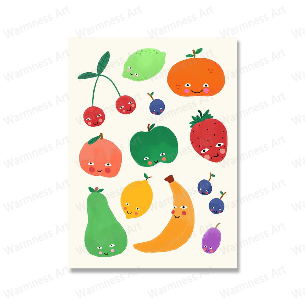 Flower Floral Mermaid Canvas Posters Nursery Wall Art Print Have a Happy Day Girl Power Quotes Painting for Kids Room Home Decor