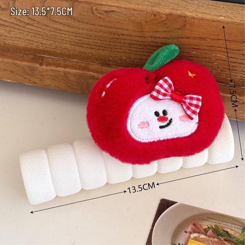 Plush Cartoon Door Handle Cover