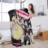Anime Watamote Kuroki Tomoko Anime Beach Swimming Towel Soft Absorbent Washcloth Children's Gifts For Kids Travel Camping Gym