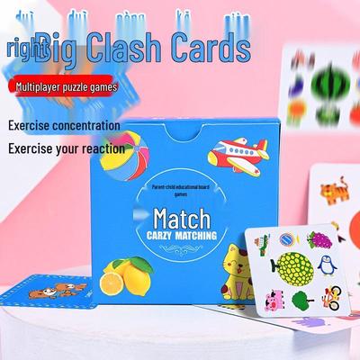 Animal Card Matching Game for Kids: Parent-Child Early Education & Logical Thinking Training