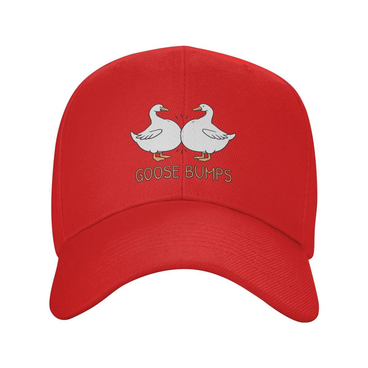 Funny Goose Bumps Cartoon Goose Fist Bump Baseball Caps Snapback Men Women Hats Casual Cap Sports Baseball Hat Casquette One Size