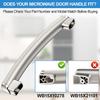 Handle Compatible with Microwave Door Handle Replacement Parts WB15X10278