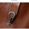 Real Oil Wax Leather Women's Bucket Bag Casual and Simple Handbag Large Capacity Ladies Cowhide Fashionable Crossbody Tote Bag