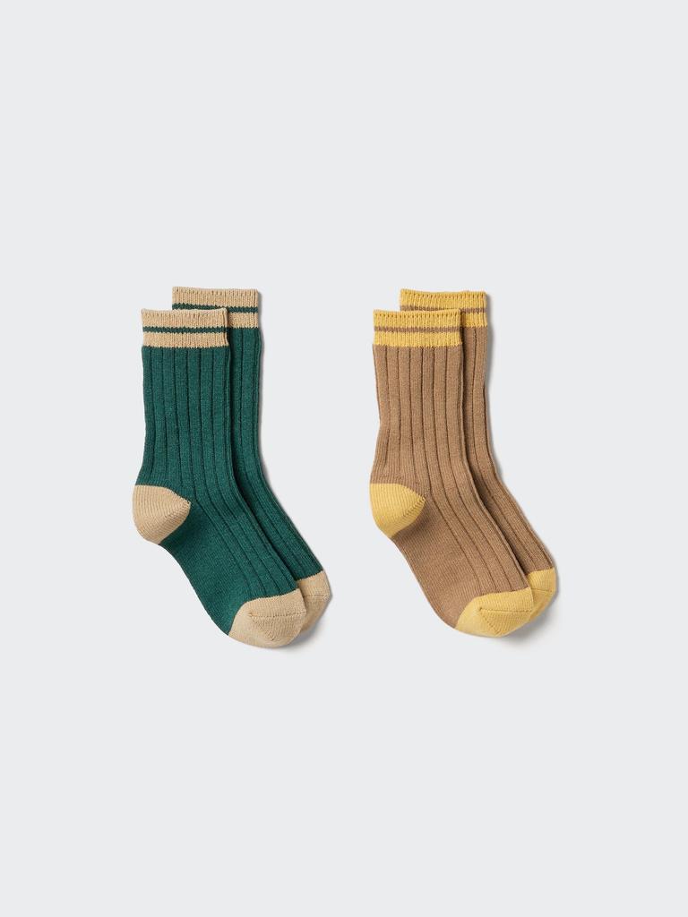 Uniqlo Kids Heattech Socks 2p