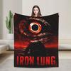 Horror Game Iron Lung Flannel Blanket Winter Warm Soft Throw Blanket Couch Chair Comfortable Bedspread Sofa Bed Cover
