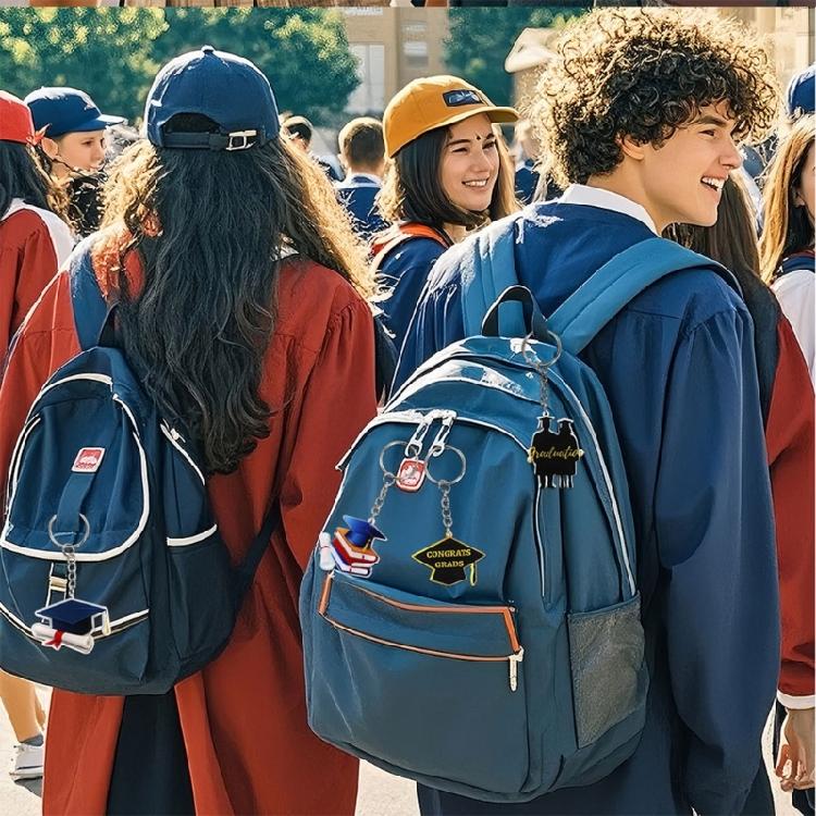 Compact and Portable Graduation Caps Bag Charm High Quality Materials Teacher Appreciation Present for Lasting Use