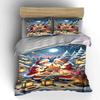 "Cozy Santa's Winter Glow" Bedding sets Duvet covers Pillowcases(1* Duvet Cover 2* Pillowcases without duvet insert)