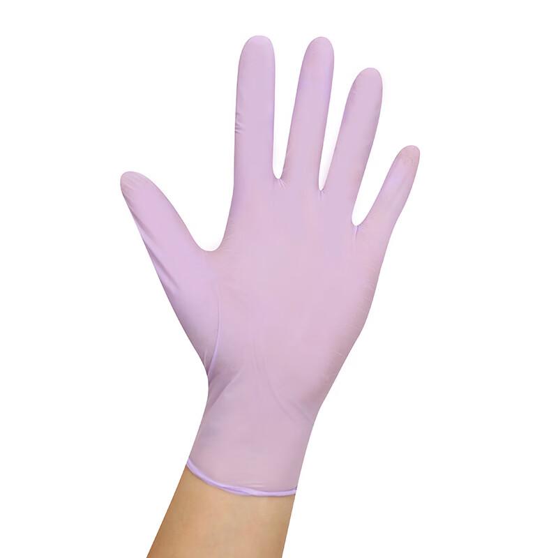 Lion Search Disposable Nitrile PVC Blend Gloves