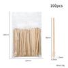 100 Wooden Waxing Spatulas for Hair Removal - Multiple Sizes