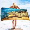 Beach Towels Oversized Pool,Large beach towel,Plush Absorbent Thick Bath Towels Travel Swimming Surf Bath,Sand Free Quick Drying