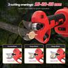 2-in-1 Akku-Astschere, 300W, mit 228,6cm Teleskopstiel, 2,0Ah Akku und 180° verstellbarem Kopf für einfache Gartenarbeit