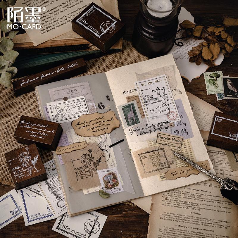 Holland Seal Time Tracing Series Creative Retro Hand Account DIY Decorative Printing Hand Account Art Word Seal