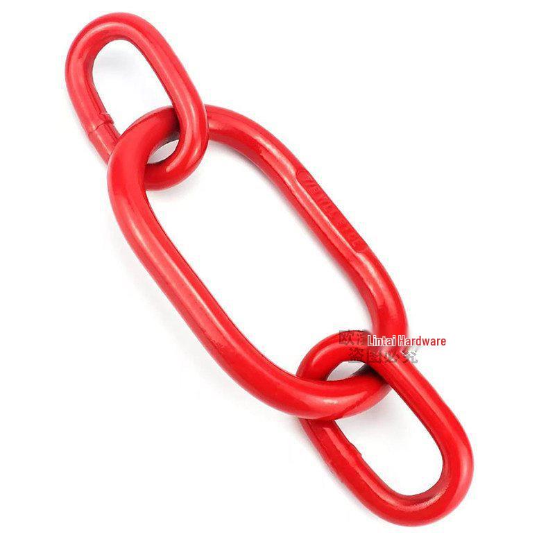 Heavy Duty Lifting Chain Connector with Eye Ring and Snap Hook