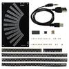 Packung mit 1 LED-Musik-Spektrum-Rhythmuslicht-Anzeige mit einstellbarer Empfindlichkeit und anpassbaren Parametern für die Klangvisualisierung