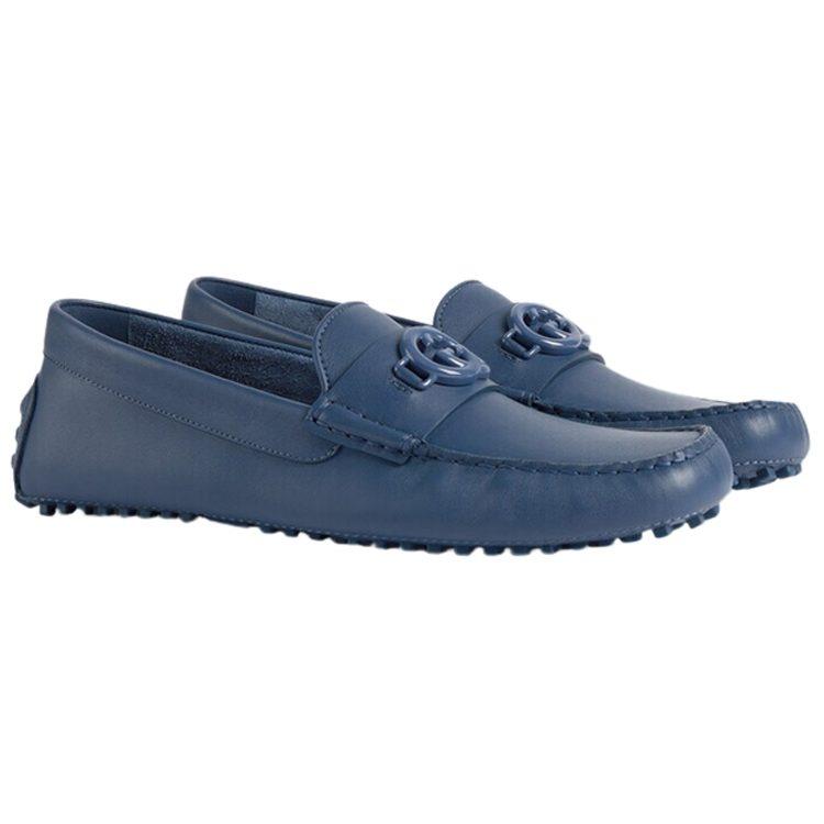 Gucci Driver 'Interlocking G - Washed Indigo' 692379 1XH00 4246