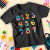 Boys and Girls Cute Maths Day Characters Number Day Ideas T-Shirt for Kids#ND