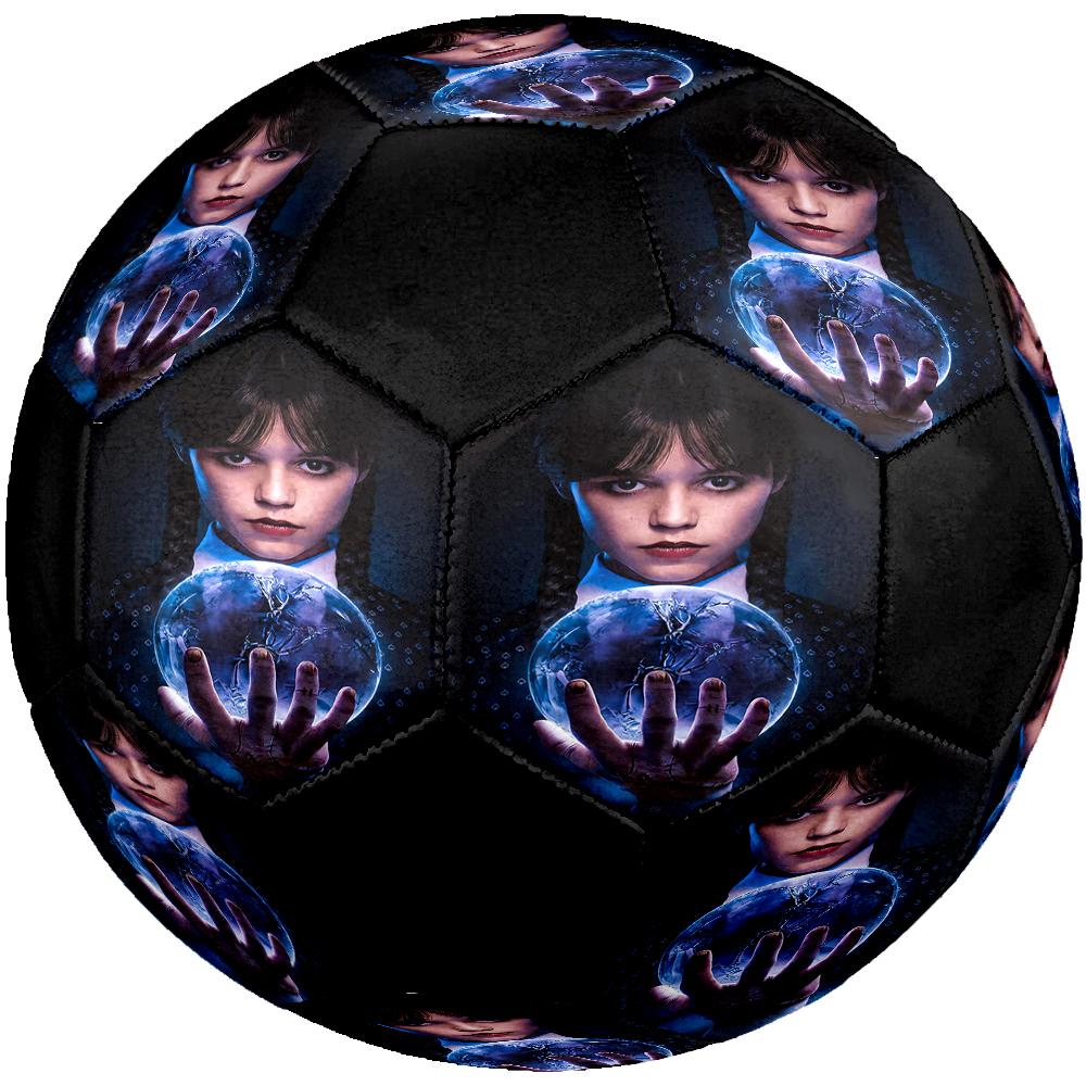 Wednesday Theme Size 5 Soccer Ball, Suitable for Both Indoor and Outdoor Matches, a Gift Suitable for Everyone.