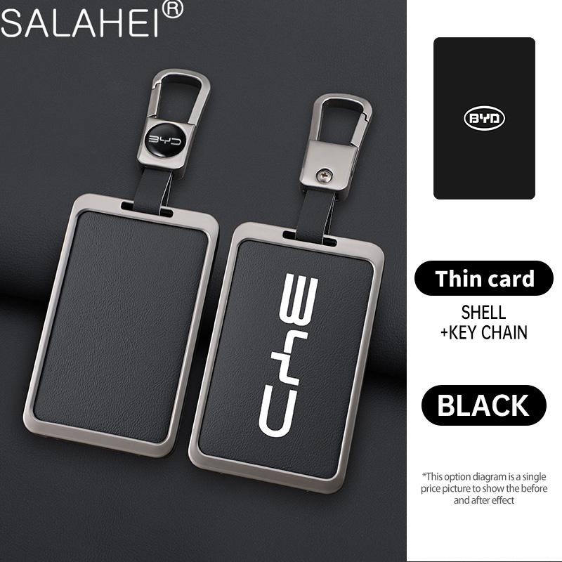 

Car Keyless NFC Card Key Case Cover Bag For BYD Tang DM Han EV Song PRO Qin PLUS DMI Protector Holder Shell Keychain Accessories
