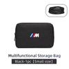 BAGV1 2026 Car Sticker Car Digital Storage Bag USB Data Cable Organizer Accessories For BMW M Performance 1 2 3 4 5 7 Series X1 X2 X3