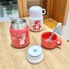 Insulated Lunch Box Stew Cup Office Woman with Rice Stainless Steel Stew Pot Super Long Insulated Lunch Box Bucket New