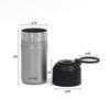 POST GENERAL Water Bottle Holder with Warranty [Official Manufacturer] Double-Wall Manufacturer's (Black)