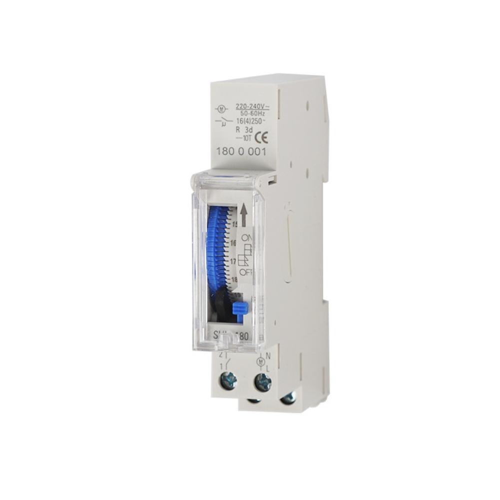 Mechanical Timer SUL180A with 15 Minute Analog Delay for DIN Rail Mount Suitable for Residential and Commercial Use