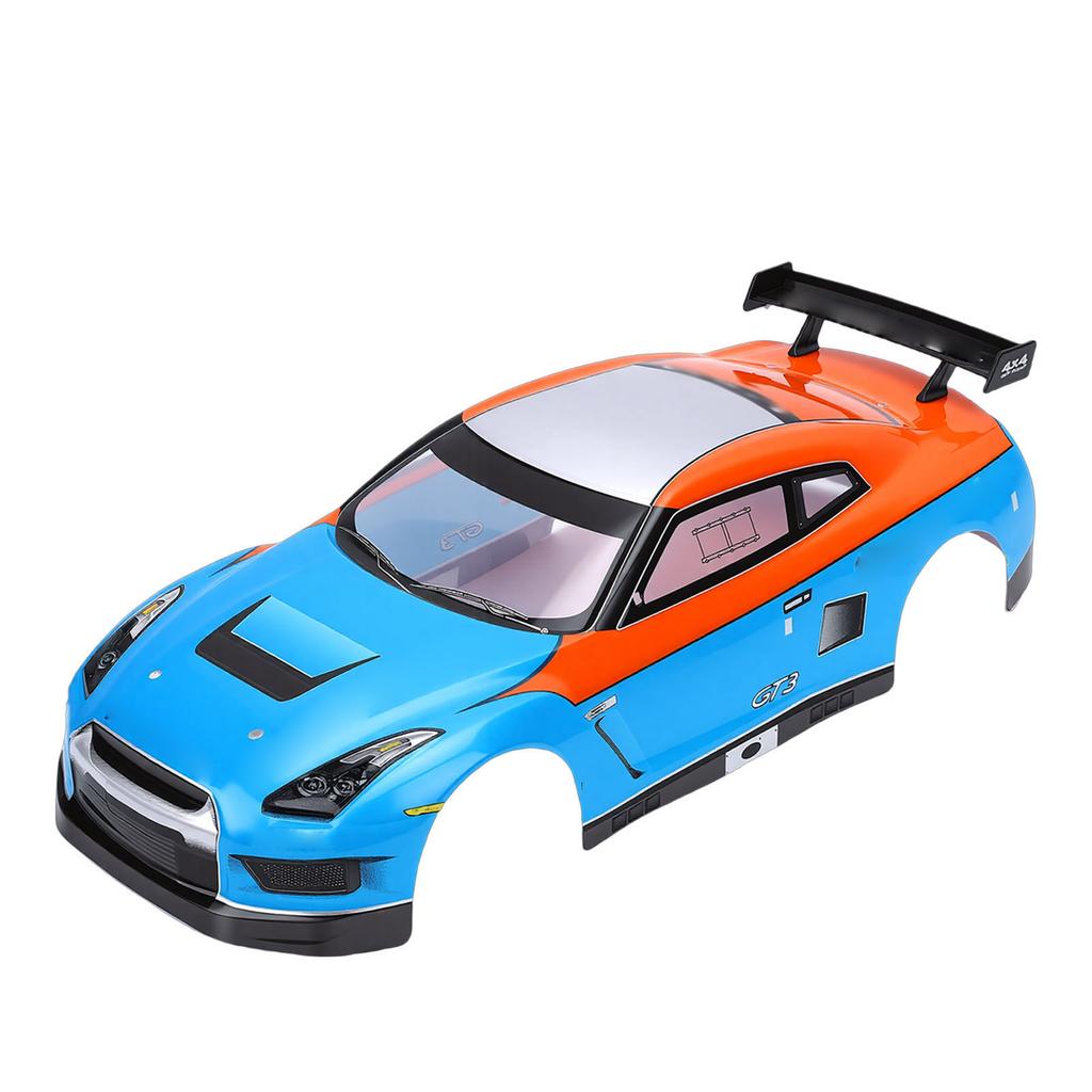 1:10 Scale RC Car Body   Remote Control Car   Frame and Rear Wing for 26cm Wheelbase Racing Cars