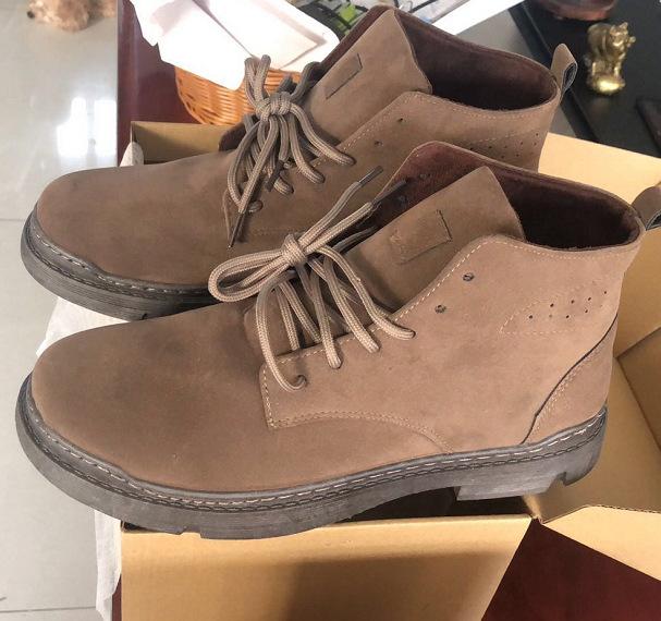 

Мужская обувь Новые ботинки Мартина Мужская мода Ретро тренд Короткие ботинки 44