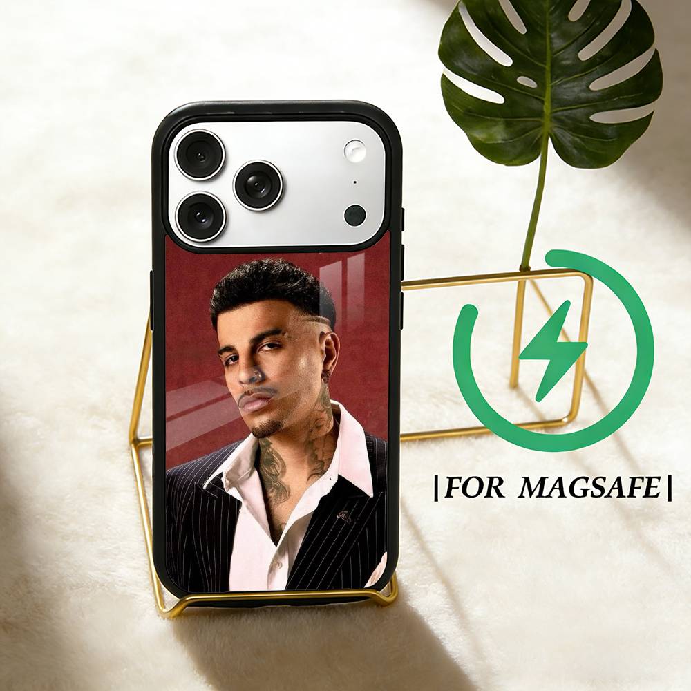 Singer R-Rauw Alejandro Phone Case For iPhone 17,16,15,14,13,12,Plus,Pro,Max For Magsafe Magnetic Wireless Charge
