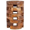 VidaXL Bedside Table 30x30x45 Cm Solid Teak Wood