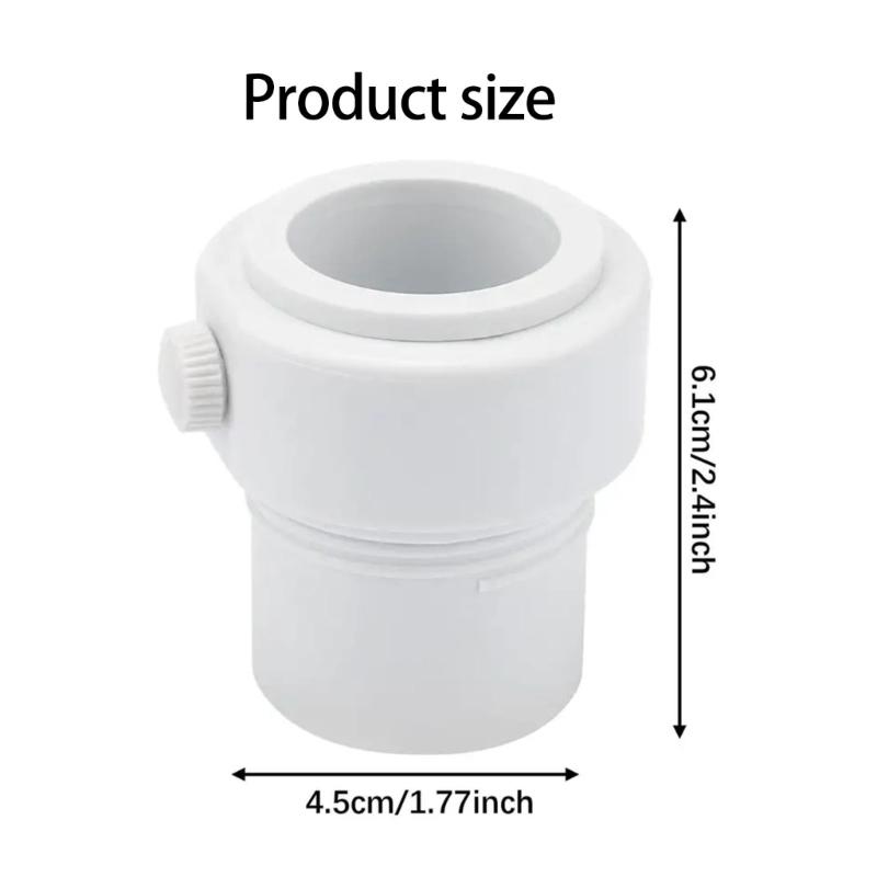 Kippsicherer Sonnenschirmständer Halter Adapter Stabilisator Geeignet für 1,5 Zoll bis 1,35 Zoll Deckhülse Reduziert Bewegung
