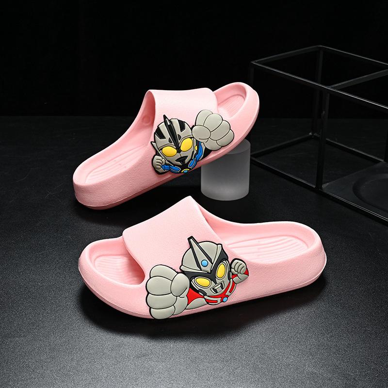 Soft Lightweight And Eva Slippers For Boys In Eyecatching Colors Designed For Comfort And Safety With Cartoon Themes