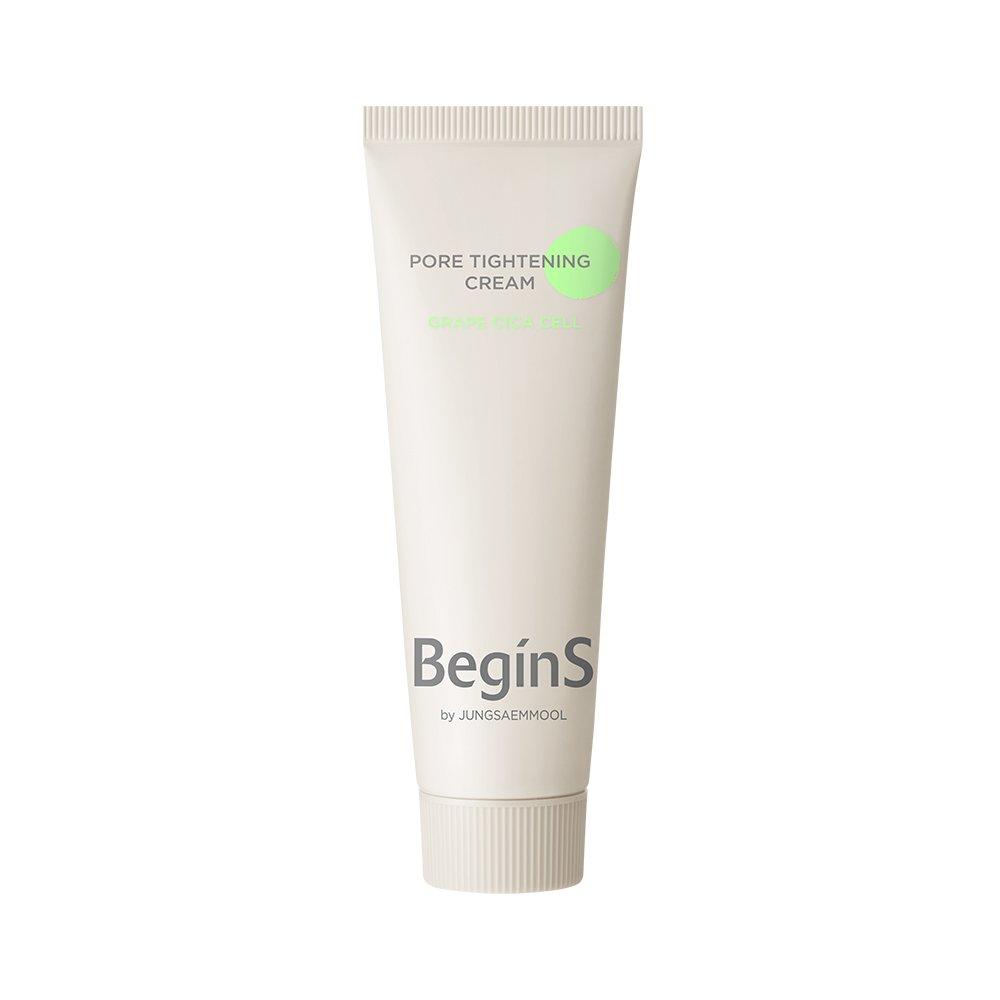 Begins by Jeongsaemmul Pore Tightening Cream 50ml (5ml Pore Cream + Clear Pad (2 Pieces) Included)