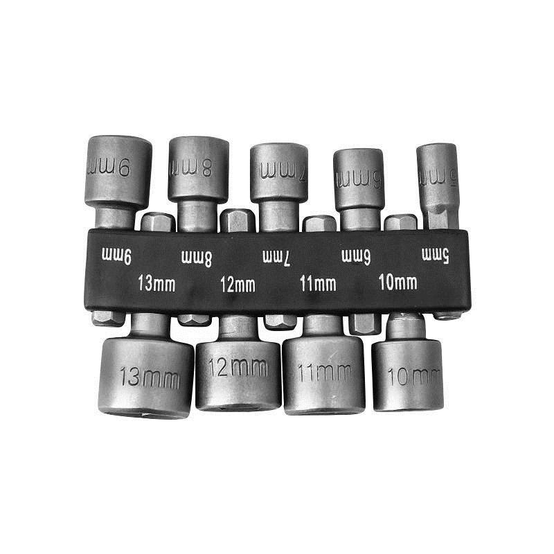 

8mm Magnetic Hex Bit Socket Set for Power Drills & Impact Wrenches