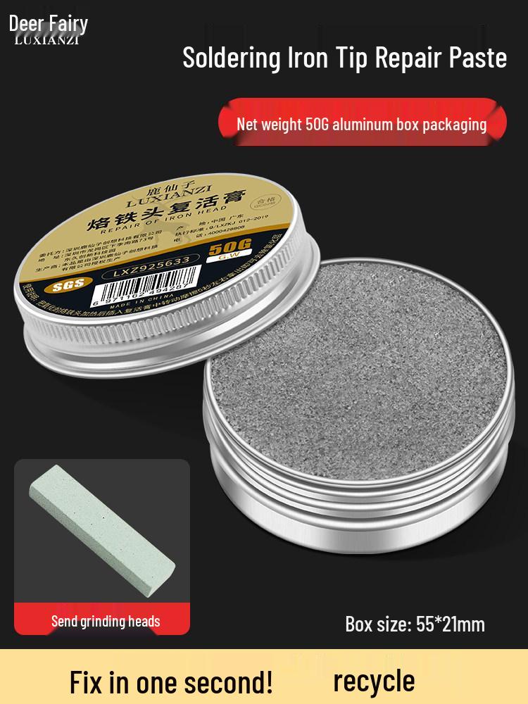 Deer Fairy Soldering Tip Repair Cream: Oxidation Remover & Cleaner for Solder Tips